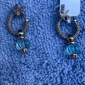 COPY - Lagos Caviar small hoop earrings